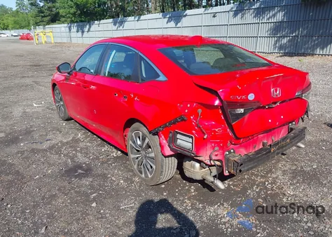 2022 Honda Civic Ex из США, поврежденный, VIN 2HGFE1F73NH311075